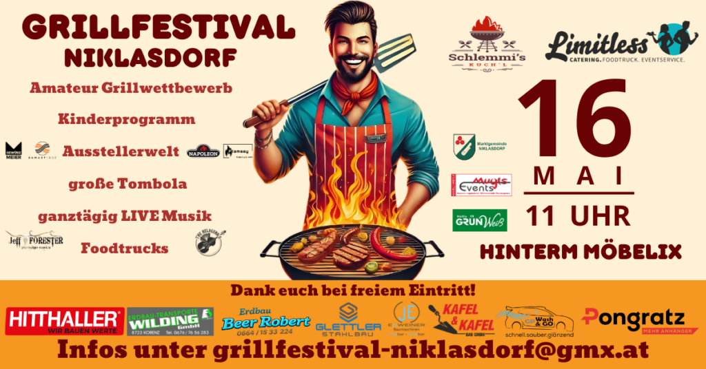 Grillfestival 26 Flyer A5 Facebook Werbeanzeige